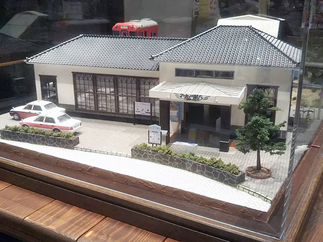 「女川駅」模型